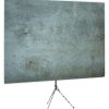 Grunge Gray Textured Webcam Backdrop - Side 1