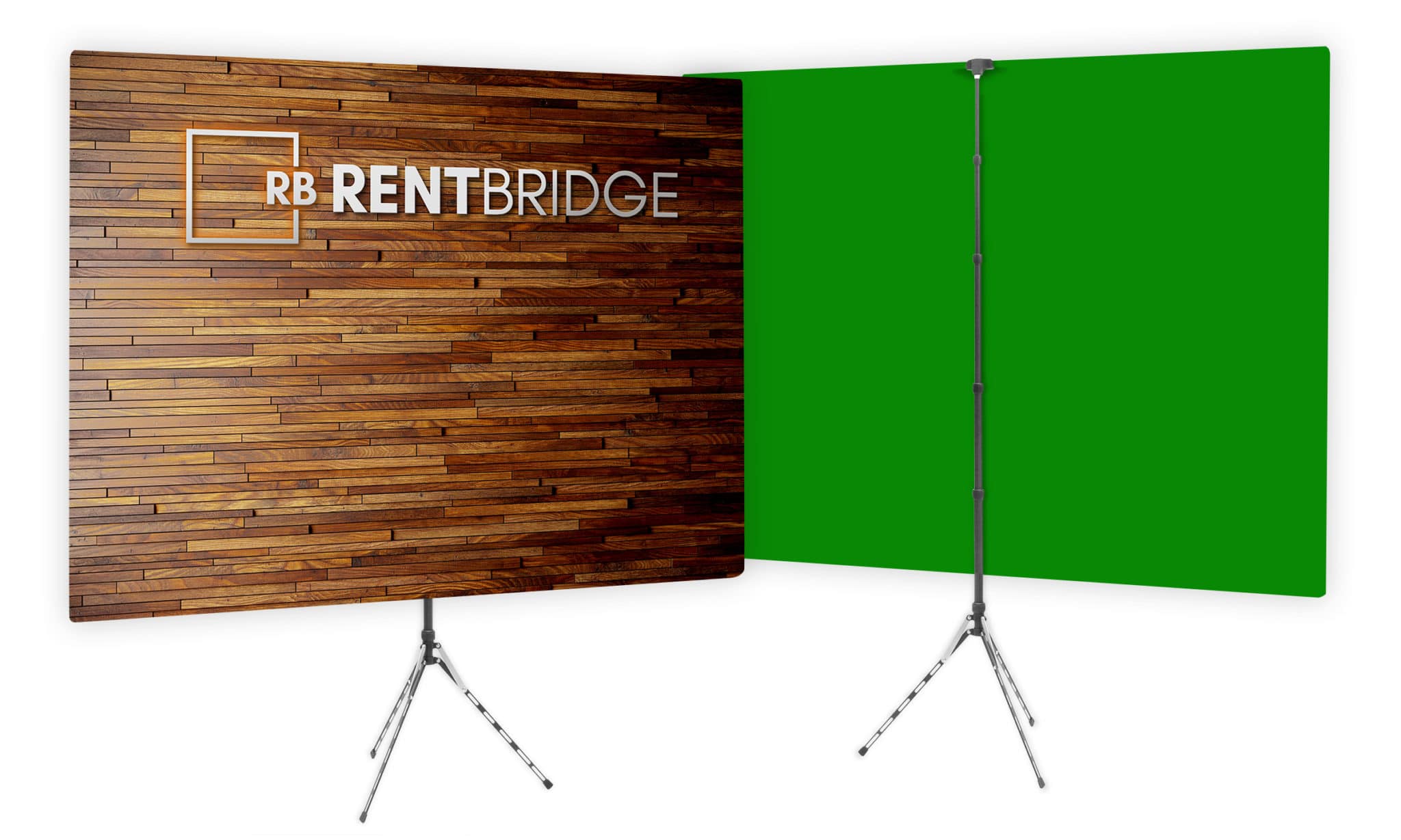 Anyvoo's Collapsible, Portable Video Meeting Backdrop - Anyvoo