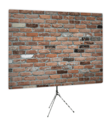 Use Voodrop backdrops nstead of portable green screen